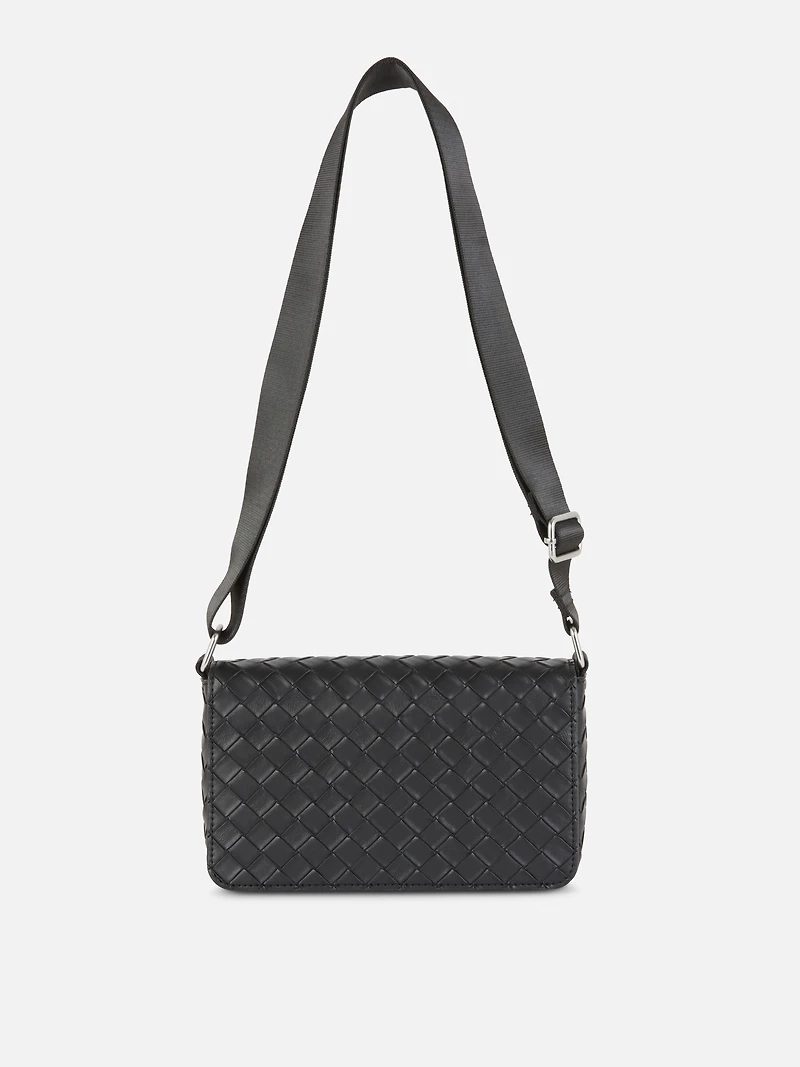 Woven Crossbody Bag