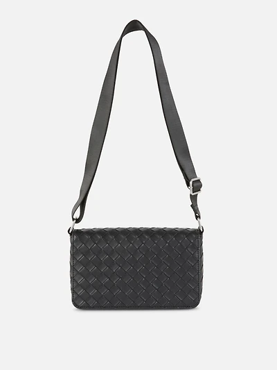 Woven Crossbody Bag