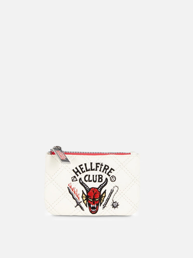 Stranger Things Hellfire Coin Purse
