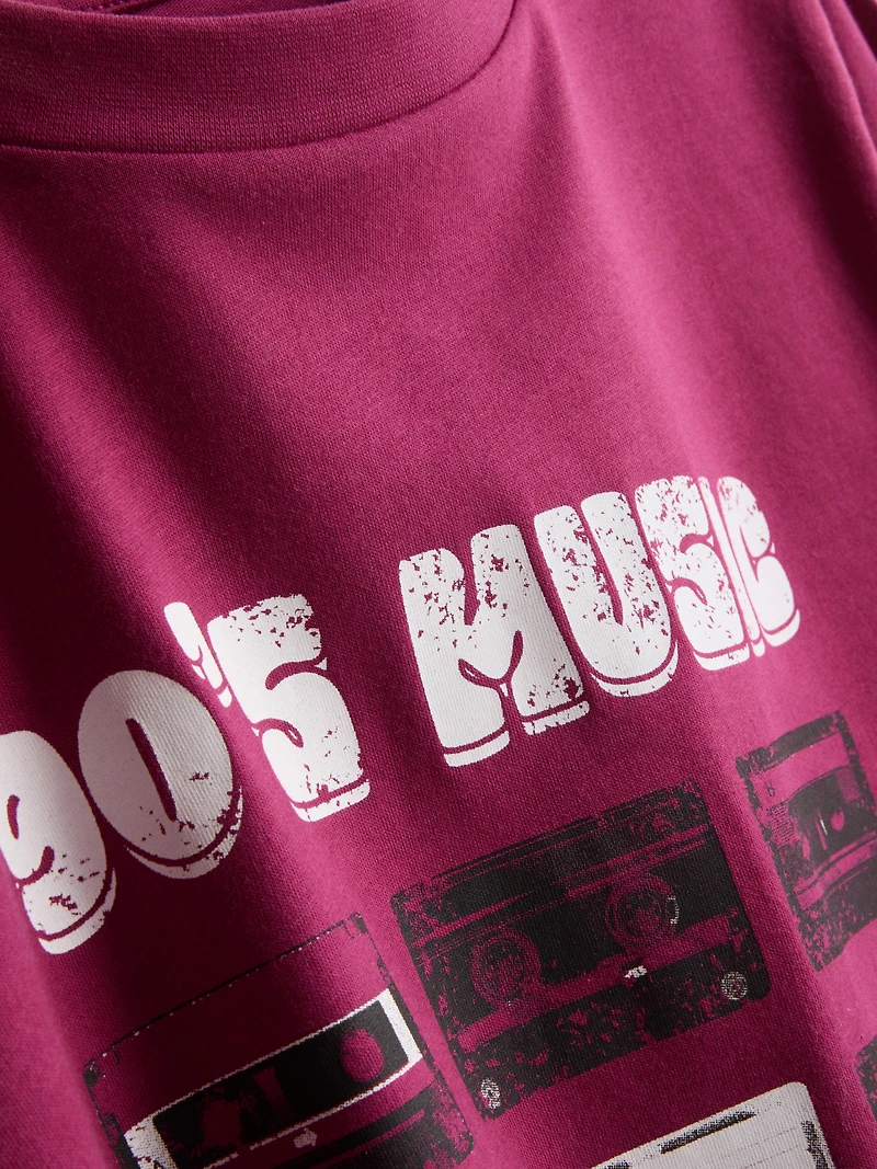 Cotton Short Sleeve Graphic Tee