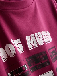 Cotton Short Sleeve Graphic Tee