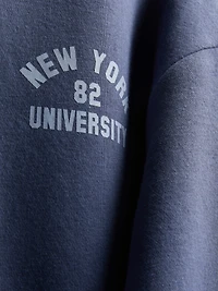 7-15yrs | Half-Zip High-Neck Sweatshirt