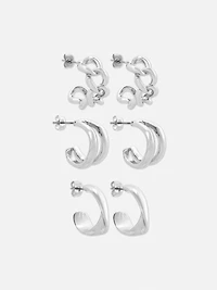 6pk The Edit Twist Stud Earrings