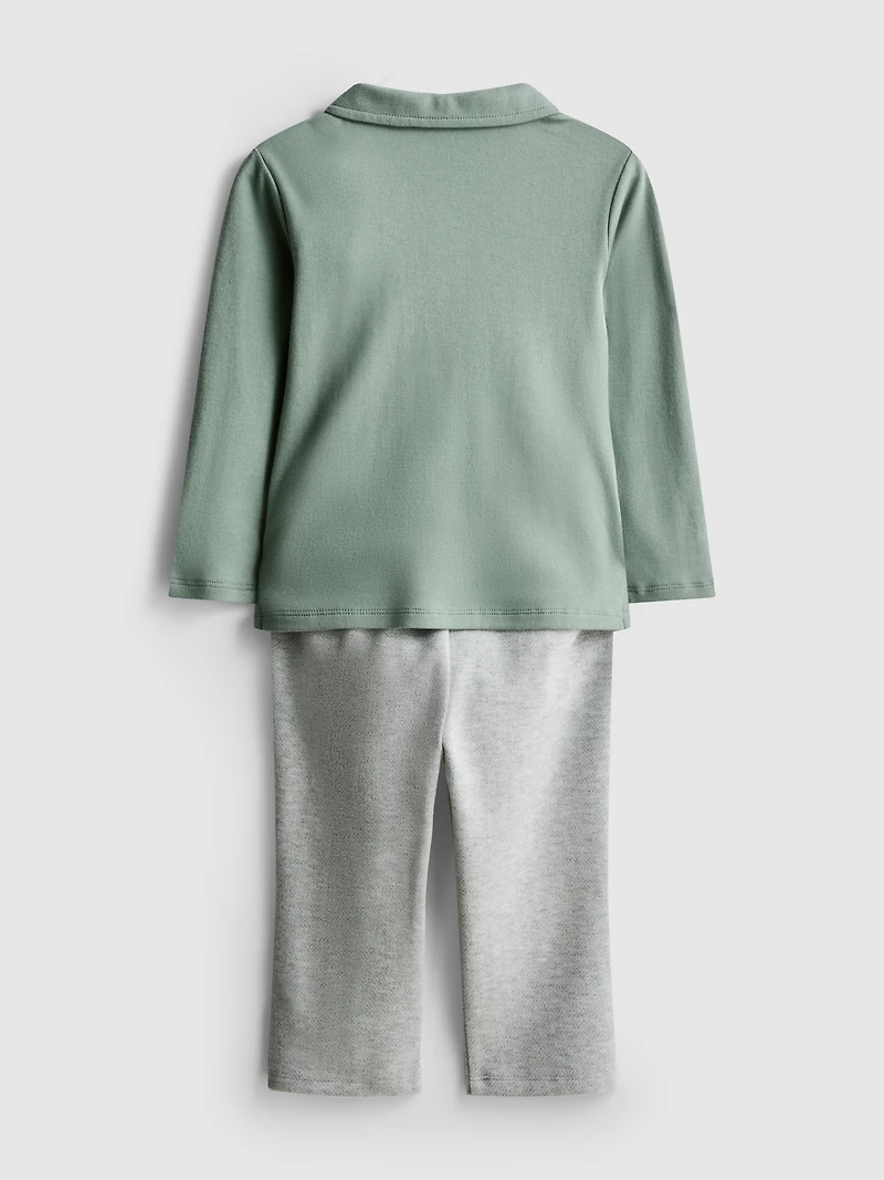 0-36mths | Polo Shirt and Joggers Set