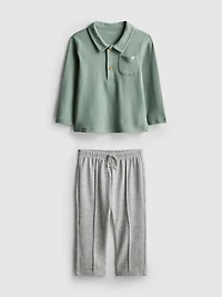 0-36mths | Polo Shirt and Joggers Set