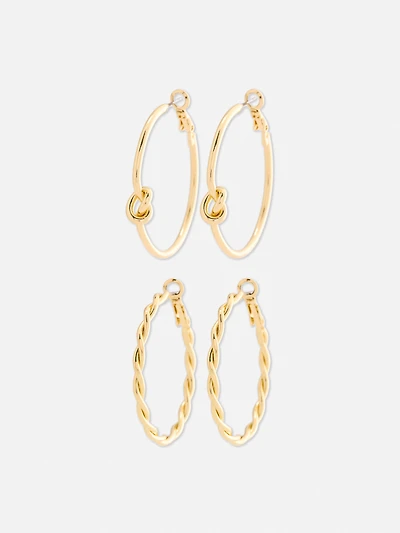 The Edit Hoop Earrings