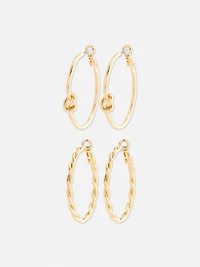 The Edit Hoop Earrings