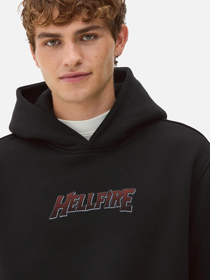 Stranger Things Hellfire Club Graphic Hoodie
