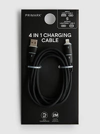 4-in-1 Split Charging Cable