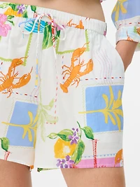 Printed Beach Shorts