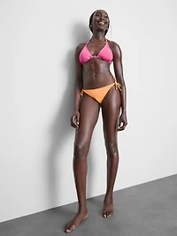 Women's Orange 2pk Tie-Side Bikini Bottoms