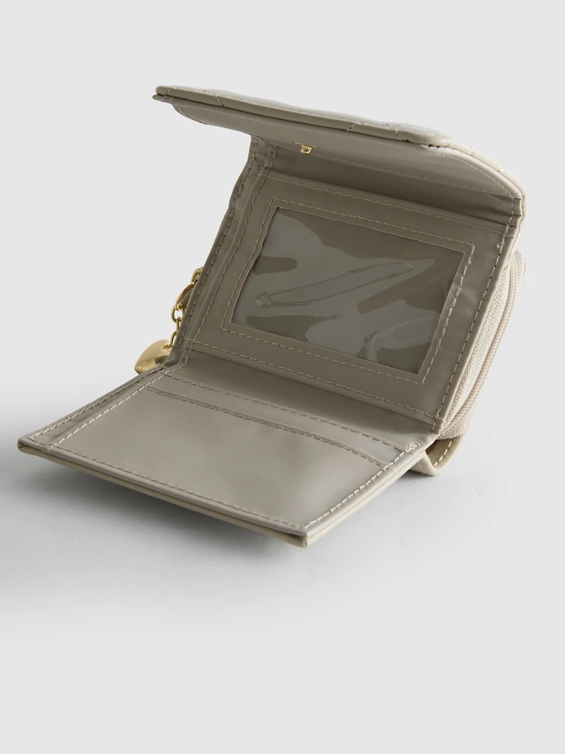 Medium Quilted Charm Wallet