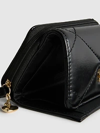 Medium Quilted Charm Wallet