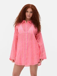 Relaxed Printed Beach Shirt