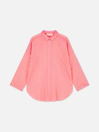 Relaxed Printed Beach Shirt