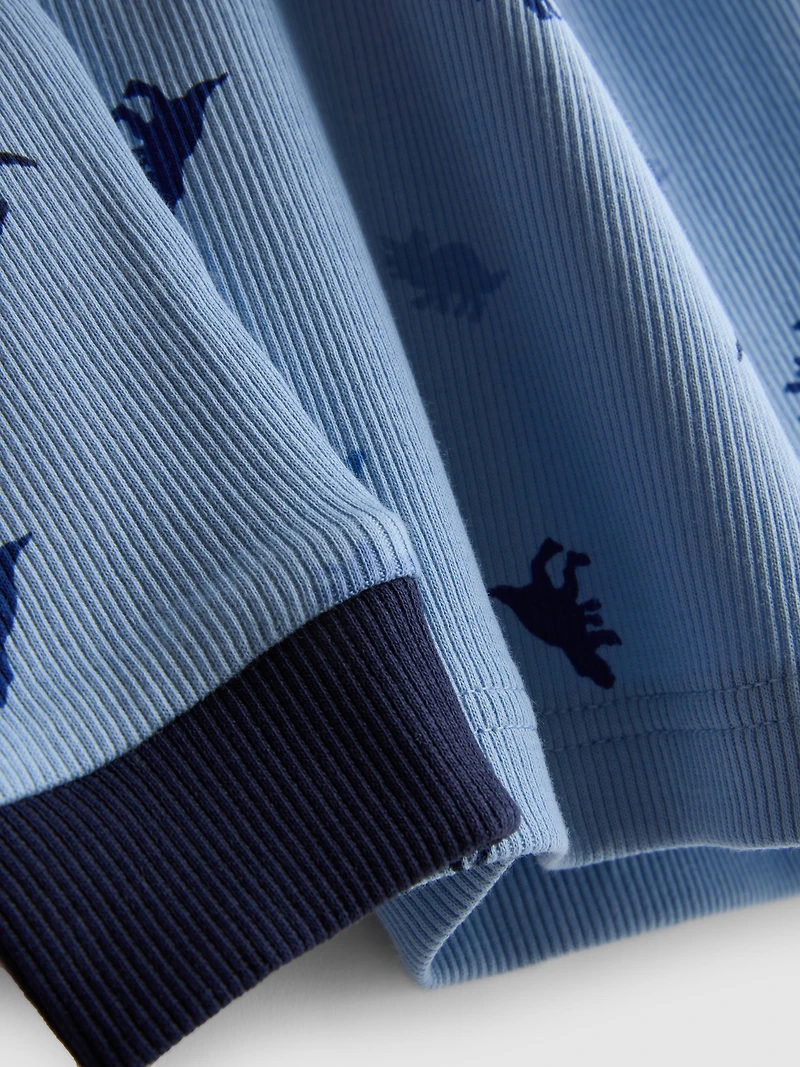 2-8yrs | Dinosaur Graphic Pajamas