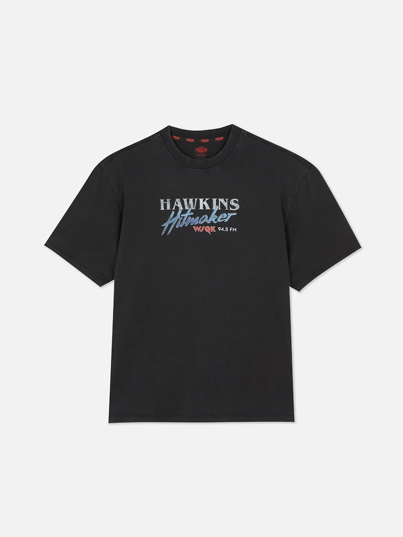 Stranger Things Short Sleeve Hawkins Hitmaker T-Shirt