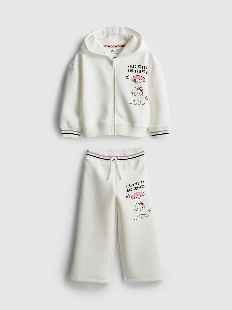 1.5-8yrs | Hello Kitty and Friends Zip-Up Hoodie Joggers Set