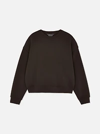 Crew Neck Cupro Sweatshirt