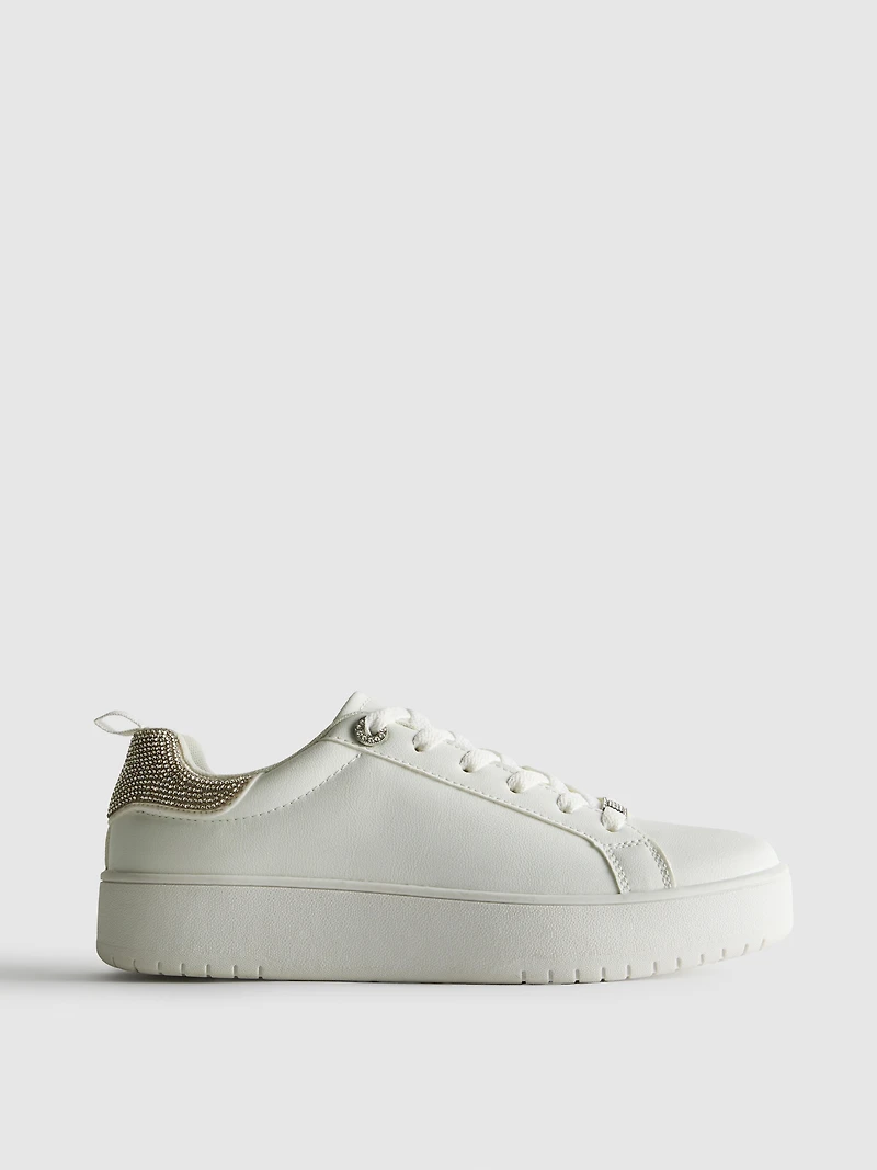 Diamanté Low-Top Sneakers