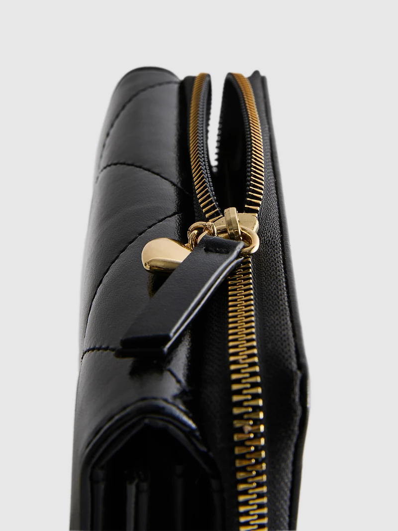 Quilted Initial Purse