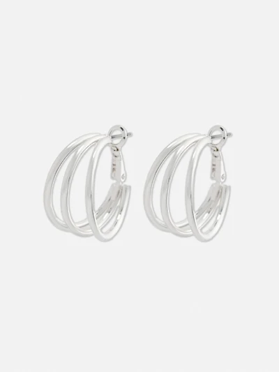 The Edit Triple-Hoop Earrings