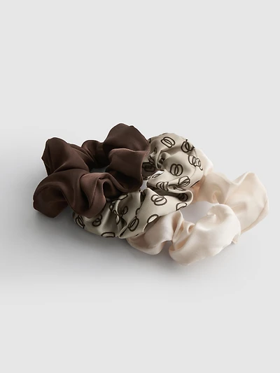 3-Pack Multi Scrunchies