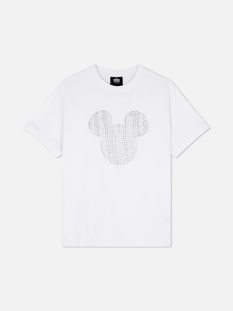 Disney's Mickey Mouse Rhinestone T-Shirt