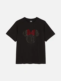 Disney's Minnie Mouse Rhinestone T-Shirt