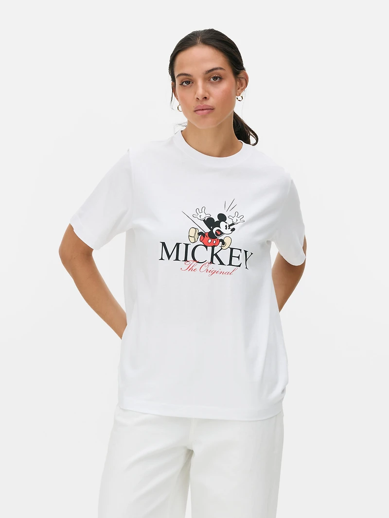Disney's Mickey Mouse Print T-Shirt