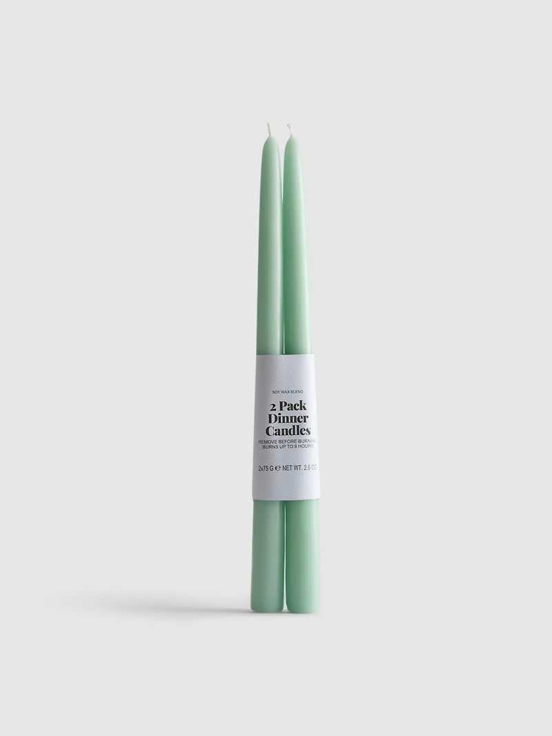 2-Pack Dinner Candles