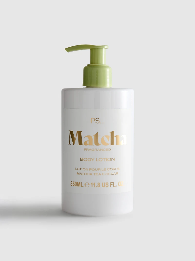PS... Matcha Body Lotion