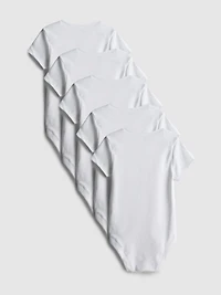 0-36mths | 5pk Short-Sleeve Onesies