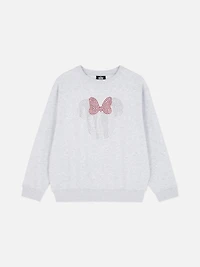 Disney's Minnie Mouse Rhinestone Sweatshirt