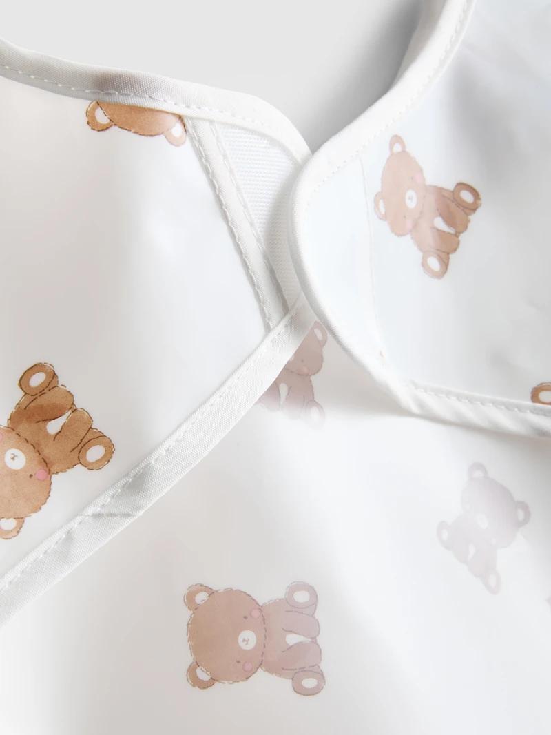 Bear Graphic Coverall Bib