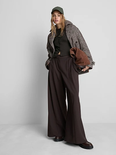 Cap Sleeve Button Down Tee