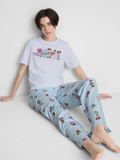 Women's Ivory Disney’s Toy Story Cotton Printed Pajamas