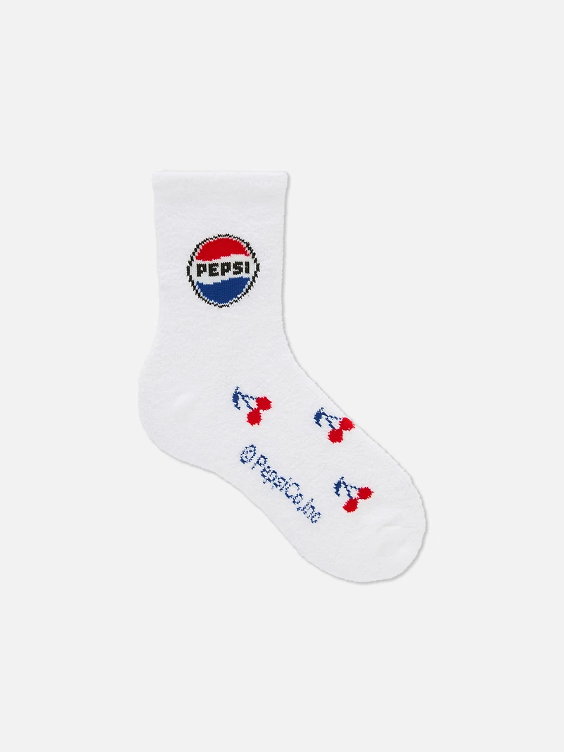 Pepsi Slipper Socks