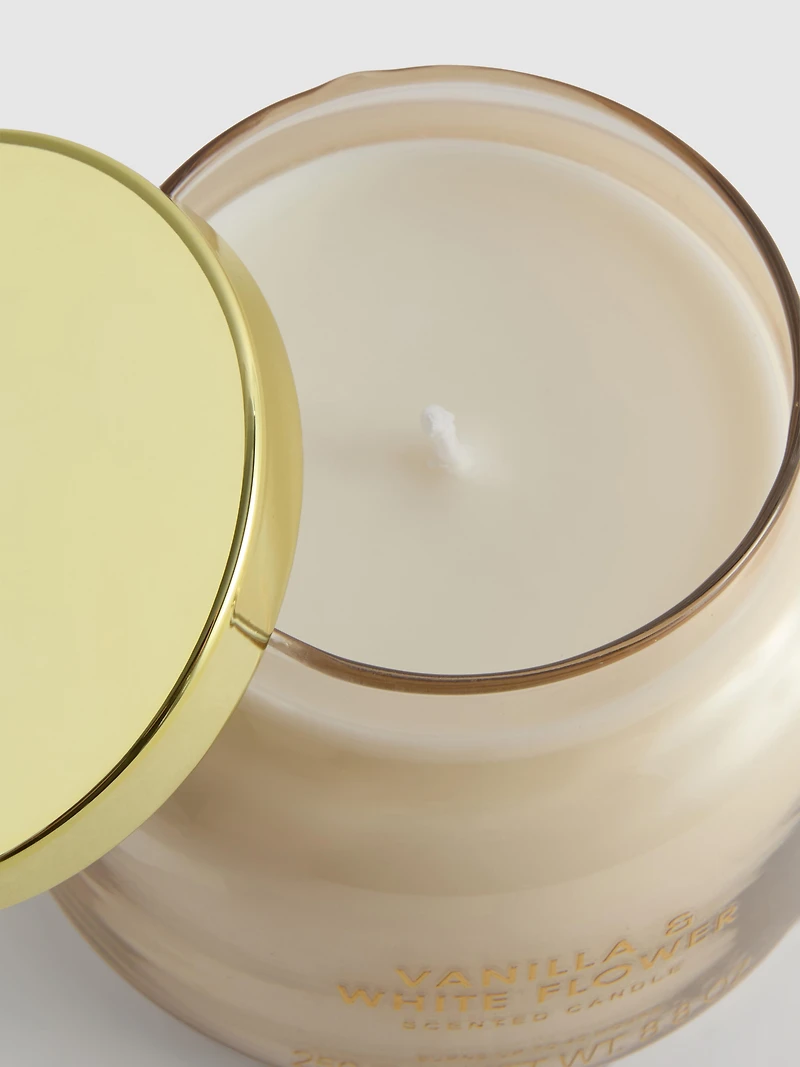 Scented Candle In Lidded Tub