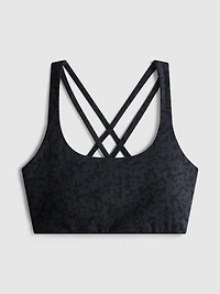 Active Cross Back Crop Top
