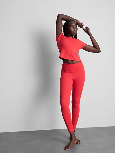 Rita Ora Scoop-Back Performance Tee