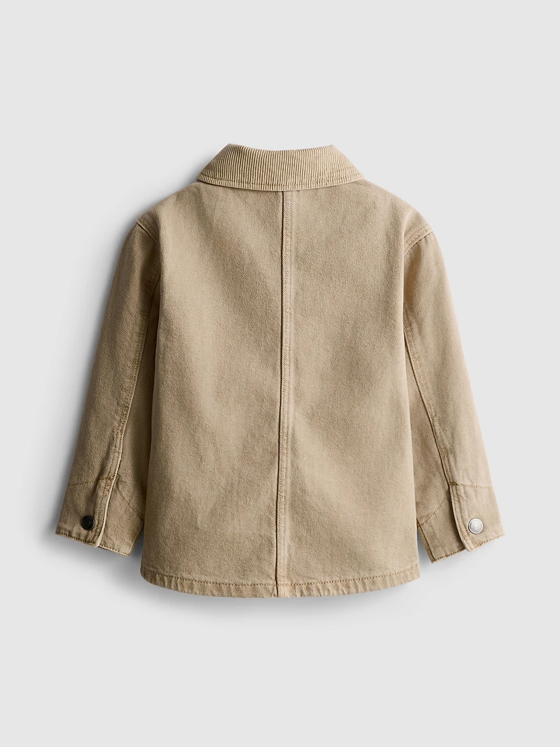 1.5-8yrs | Twill Shacket