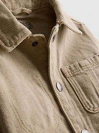 1.5-8yrs | Twill Shacket