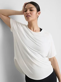 Curved Hem Active Tee