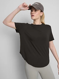 Curved Hem Active Tee