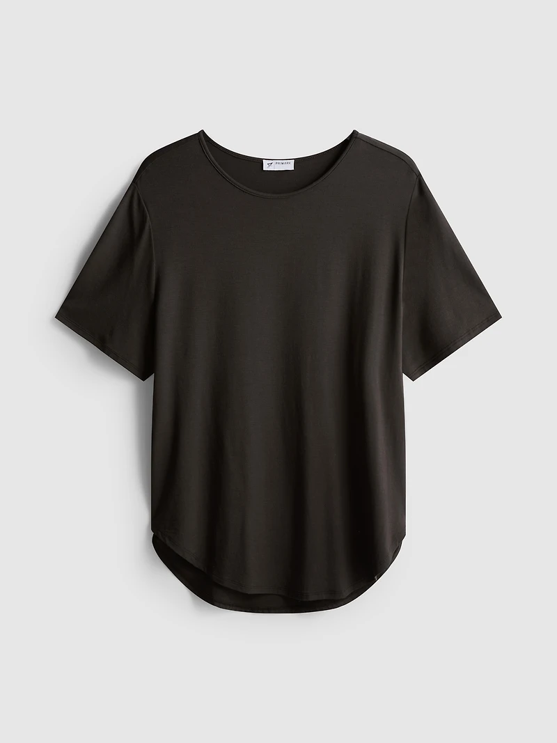Curved Hem Active Tee