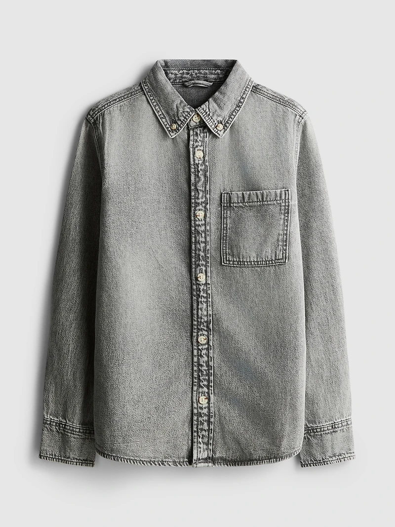7-15yrs | Denim Shirt