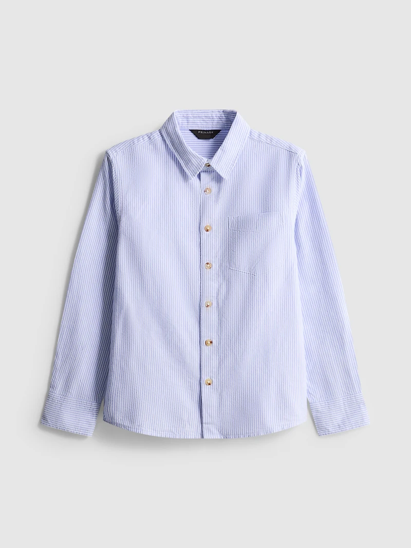 7-15yrs | Stripe Oxford Shirt