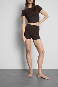 Rita Ora High-Waisted Active Shorts