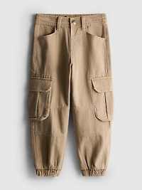 1.5-8yrs | Twill Cuffed Cargo Pants